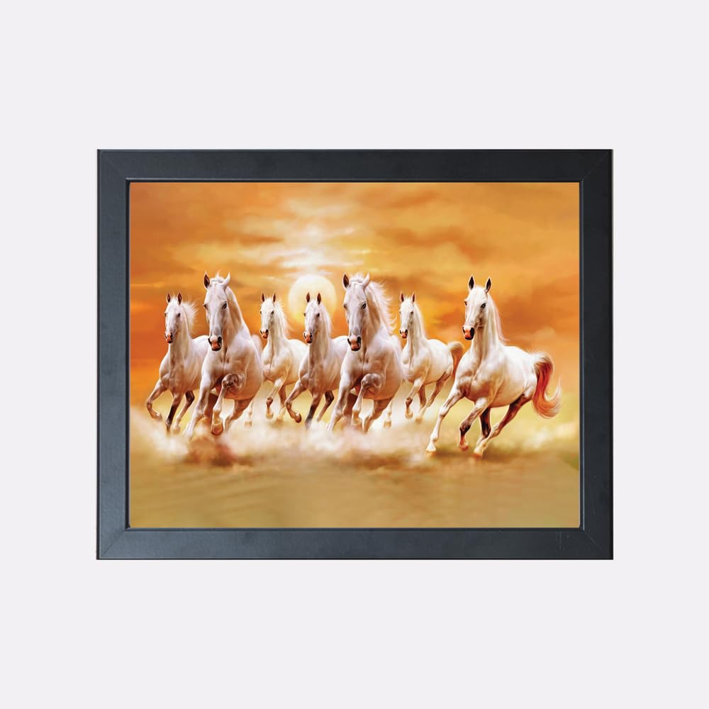 inep-b0f3tfskgb-horse-some-luck-with-7-white-stallions-vastu-framed-wall-art-displayed-on-a-living-room-wall..jpg